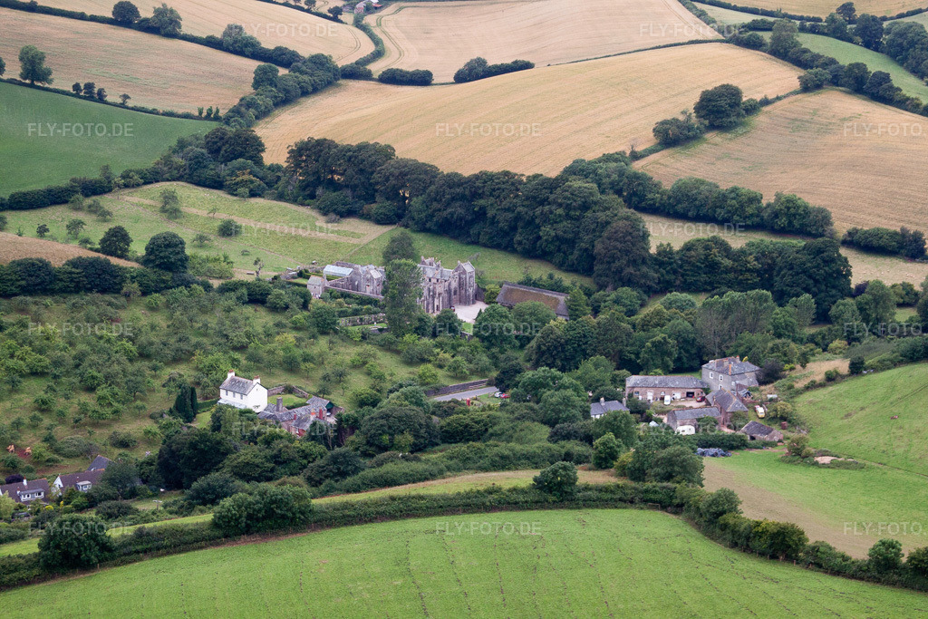 Luftbild: Ortsansicht in Marldon im Bundesland England in Vereinigtes Königreich. Foto: IMG_19503.jpg vom 20.07.2009 durch Werner Riehm/FLY-FOTO.de