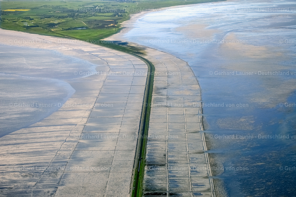 3090660 | Sylt, Hindenburgdamm, Nationalpark Schleswig-Holsteinisches Wattenmeer