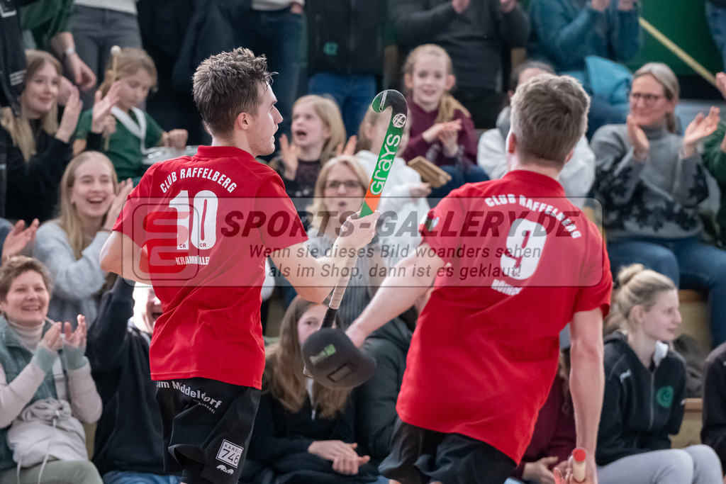 HK_20250202_102468 | 2. Bundesliga Halle Herren Club Raffelberg - Schwarz Weiss Köln am 2.2.2025 Halle am Raffelberg, Duisburg ,