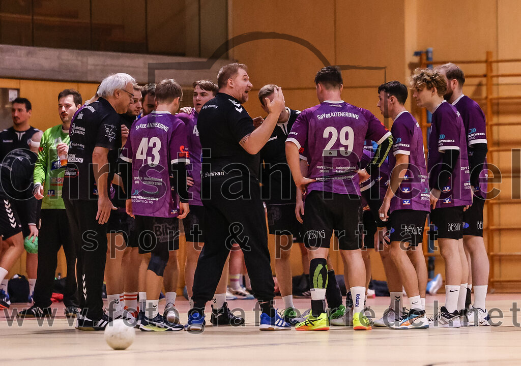 2024-11-09_091_SpVgg_Altenerding_II_gegen_HC_Deggendorf | Erding, Deutschland, 09.11.2024:Handball, Bezirksliga Männer Ost 2024 / 2025, 4. Spieltag, SpVgg Altenerding II gegen HC Deggendorf, Endergebnis: 25:24Foto: Christian Riedel / fotografie-riedel.net