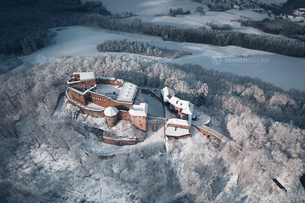 Burg Rechberg im Winter | löwenblicke | shop