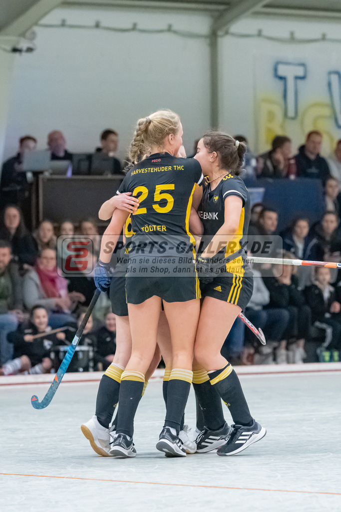 HK_20230226_104916 | Deutsche Meisterschaft WU16 Spiel 1. Halbfinale Havestehuder THC - UHC Hamburg am 26.2.2023 DSC 99, Düsseldorf ,
