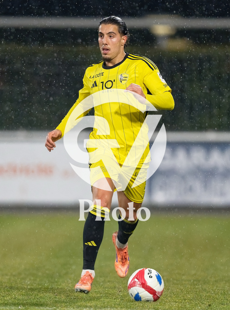 dieci Challenge League - FC Stade Nyonnais v Etoile Carouge FC |  during the dieci Challenge League match between FC Stade Nyonnais and Etoile Carouge FC at Centre sportif de Colovray in Nyon, Switzerland