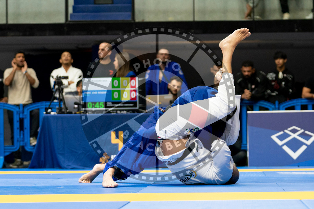 20240124PBB05159 | Fighters compete during the second day of the IBJJF European Championship in Paris, France, on January 24, 2024.