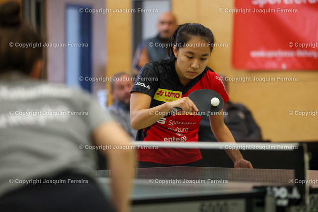 tsvvskol_00275 | despor 2022.10.23 TT Damen 1. Bundesliga TSV Langstadt - SV DJK Kolbermoor  emspor, emonline, oespor,  v.l., Wenna Tu (TSV Langstadt Tischtennis Damen 1.Bundesliga)
 - Realisiert mit Pictrs.com