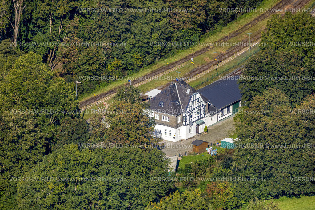 Balve230907675 | Luftbild, Binolen Bahnhof, Volkringhausen, Balve, Sauerland, Nordrhein-Westfalen, Deutschland