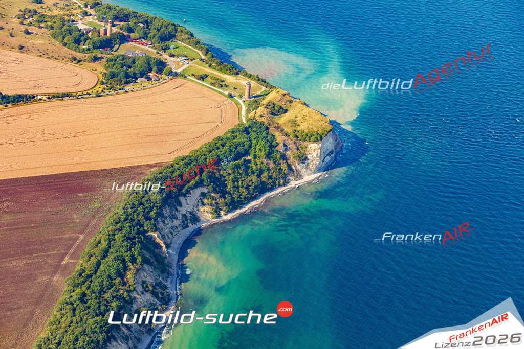 Arkona Putgarten Bild- Das Luftbild wurde 2025 vom UL-Flugzeug heraus erstellt ( keine Drohne bzw. Drohnenaufnahme ) - Hochauflösende Luftaufnahme -Nicht vergleichbar mit Google Maps oder Satelittenbilder- Die Geschenkidee !Mit Lizenz und Bildrechte bestellbar - CC