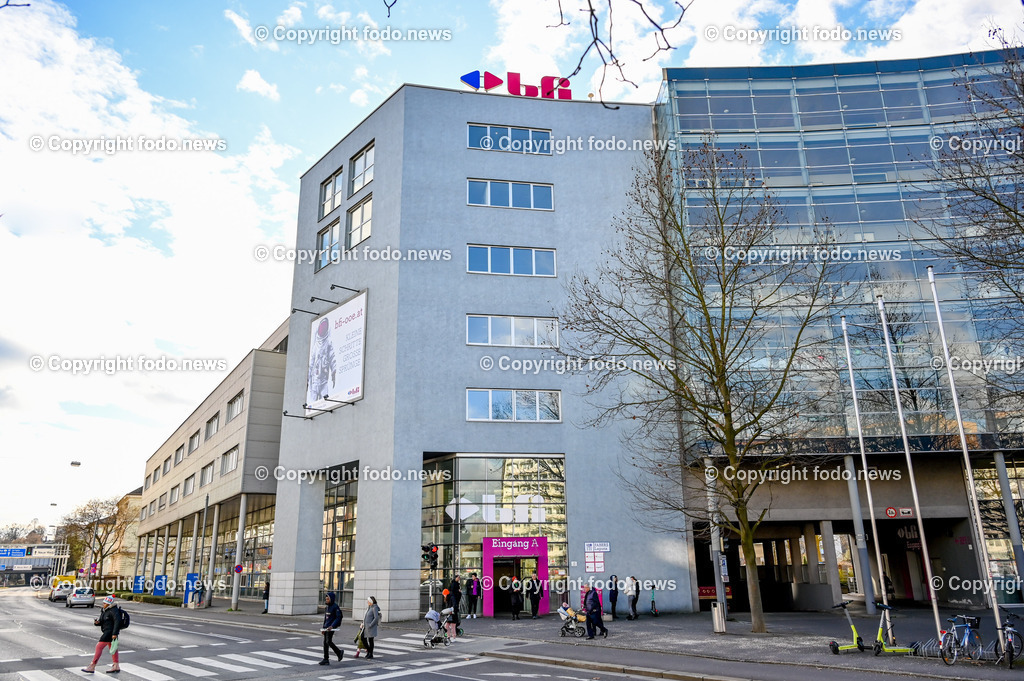 BFI_ Bulgariplatz Linz_ 18.01.2023-6 | 18.01.2023, Linz, AUT, Bulgariplatz Linz, im Bild BFI, Berufsfoerderungsinstitut, Bulgariplatz Linz