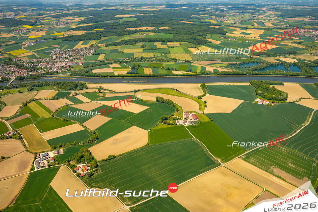 Erlingshofen Tapfheim Bild- Das Luftbild wurde 2025 vom UL-Flugzeug heraus erstellt ( keine Drohnen Bilder! ) - Hochauflösende Luftaufnahme -Nicht vergleichbar mit Google Maps oder Satelittenbilder- Die Geschenkidee !Mit Lizenz und Bildrechte bestellbar