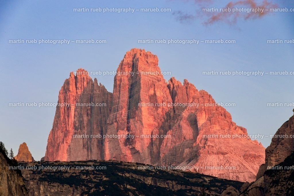 Drei Zinnen in Rot | Drei Zinnen at South Tyrol  - Realisiert mit Pictrs.com