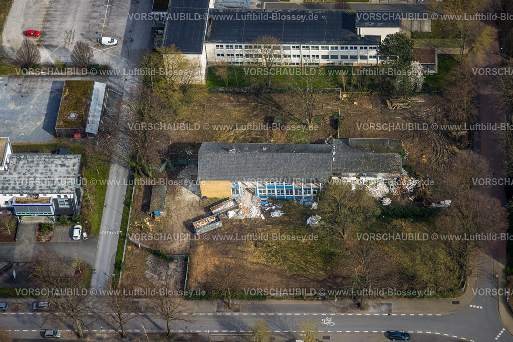 Soest240307575 | Luftbild, Rathaus 2, Baustelle mit Abrissarbeiten, Soest, Soester Börde, Nordrhein-Westfalen, Deutschland