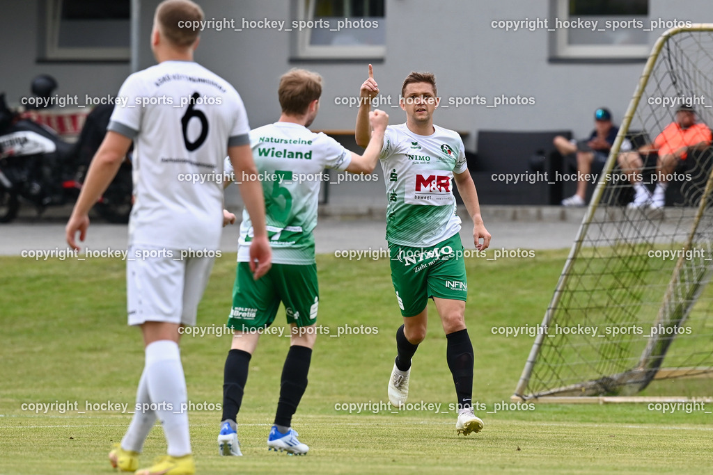 ASKÖ Köttmannsdorf vs. SV Feldkirchen 2.6.2023 | Jubel SV Feldkirchen, #9 Martin Hinteregger