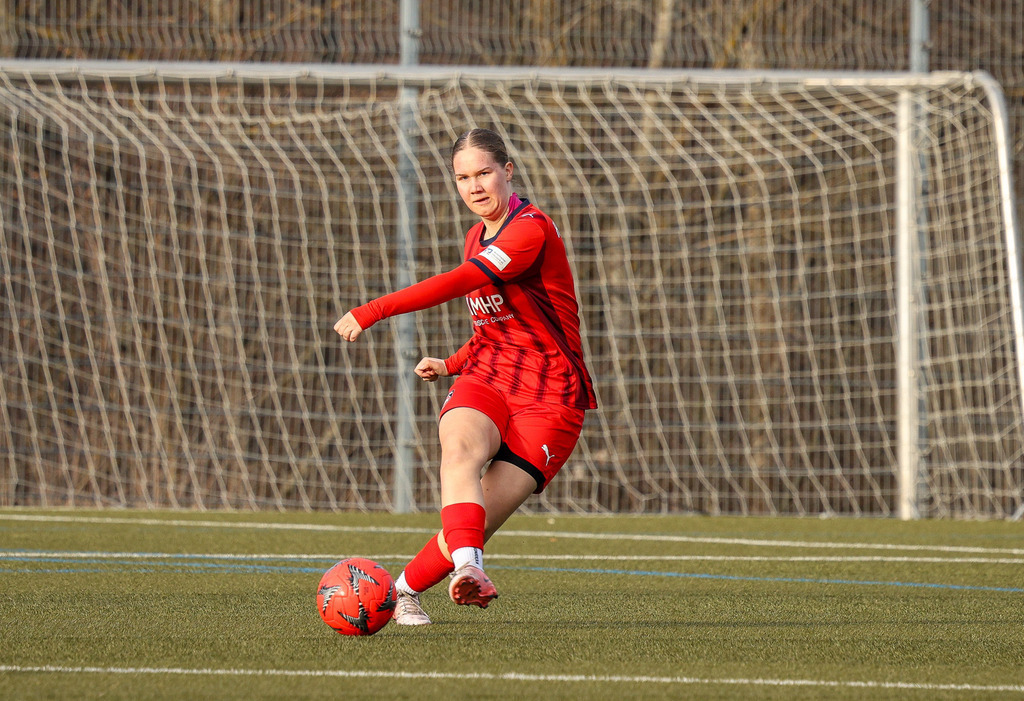 20260308-FCH-Welzheim_007 | 1. FC Heidenheim 1846 vs. FC Welzheim 06, Fußball, Frauen,, Freundschaftsspiel, 2025/2026, 08.03.2026 in Heidenheim, Kunstrasen Ost(Foto: Michael Bulling) - Realisiert mit Pictrs.com