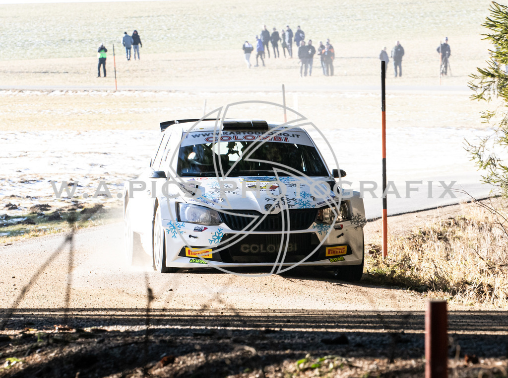 Sportmediapics-03012086036   | Jännerrallye 2020, AUSTRIA, 03-05. jänner 2020 -  Image shows: Marco Colombi/Angelica Rivoir (ITA,Skoda Fabia R5)
Keywords: Motorsport, Rallye, Jänner, Freistadt, Sport.
Photo: Sportmediapics/Andreas Willdoner