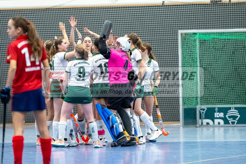 HK_20250223_103106 | Deutsche Meisterschaft wU14 Finale und Ehrungen am 23.2.2025 Düsseldorfer HC, Düsseldorf