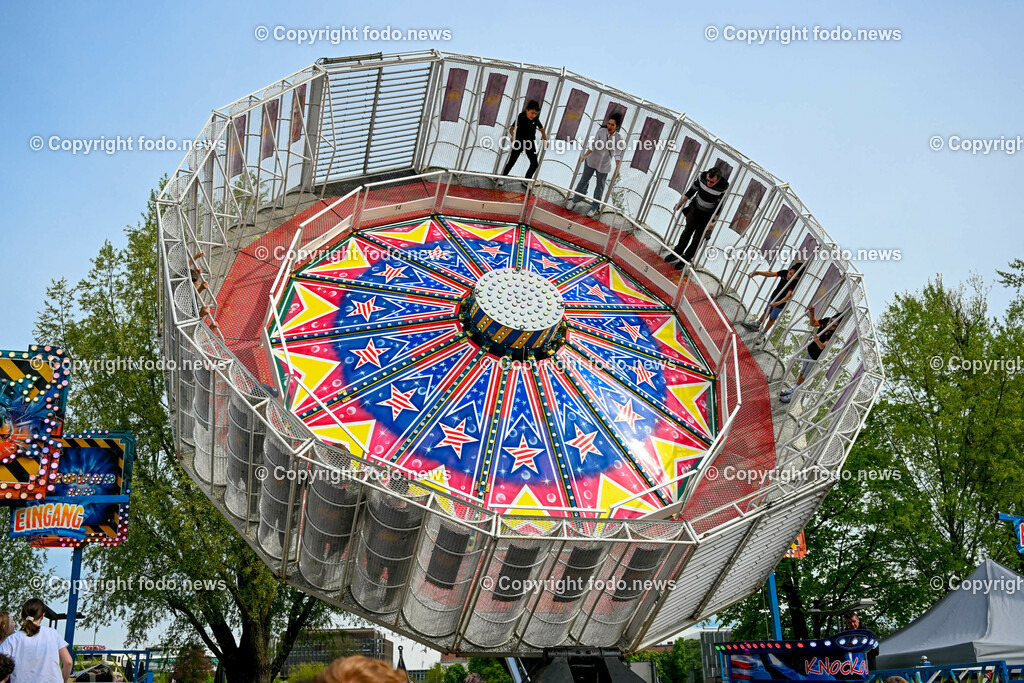 Urfahraner Jahrmarkt 2023_ 01.05.2023-20 | 01.05.2023, Linz, AUT, Urfahraner Jahrmarkt 2023 Fruehjahr, im Bild Round Up
