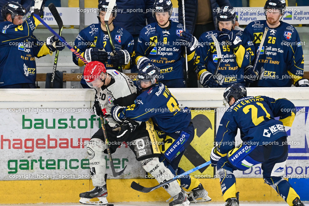 EK Zeller Eisbären vs. HDD Jesenice 1.10.2022 | #20 Polcs Rudolfs, #97 Widen Frederik, #21 Akerman Jesper