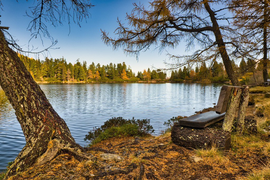 Scheibelsee im Herbst | walter-wagner-fotografie