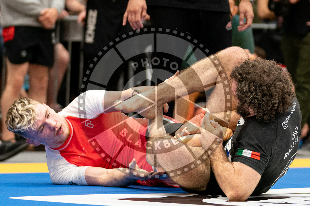 20230916PBB3925 | Fighters compete during the grappling tournement ADCC Trials (European, Middle East and African Championship) in Warsaw, Poland, on September 16, 2023.