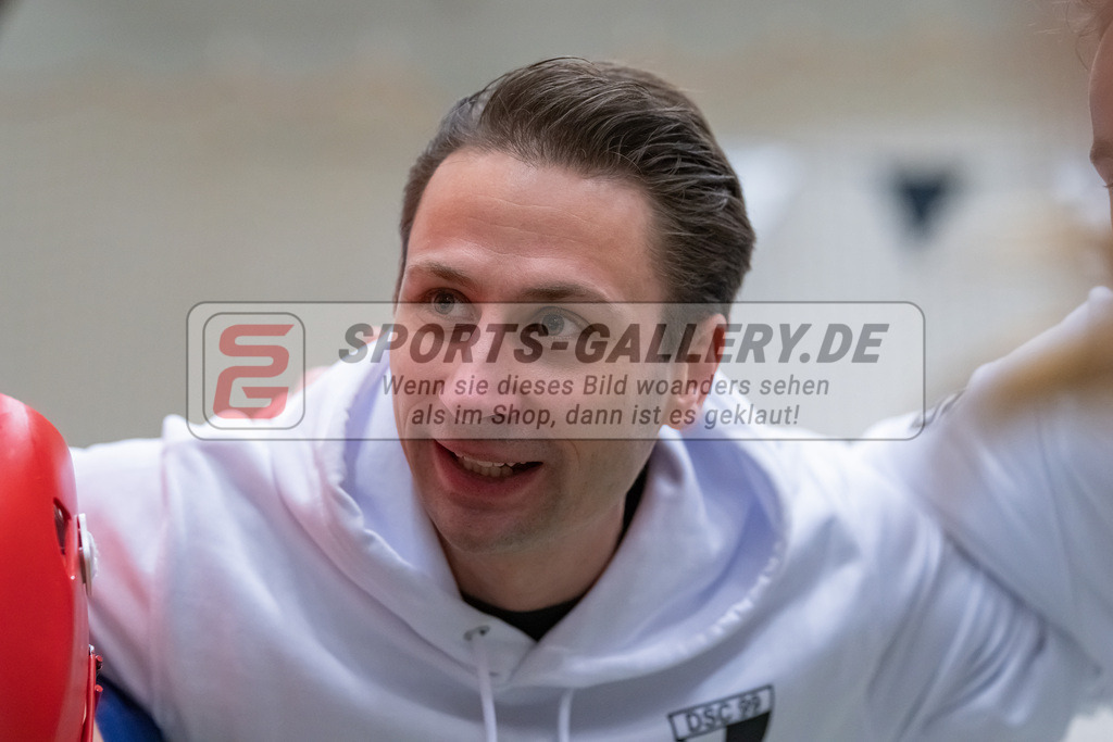 HK_20230226_105025 | Deutsche Meisterschaft WU16 Spiel um Platz 7 Düsseldorfer SC - HC Ludwigsburg am 26.2.2023 DSC 99, Düsseldorf ,