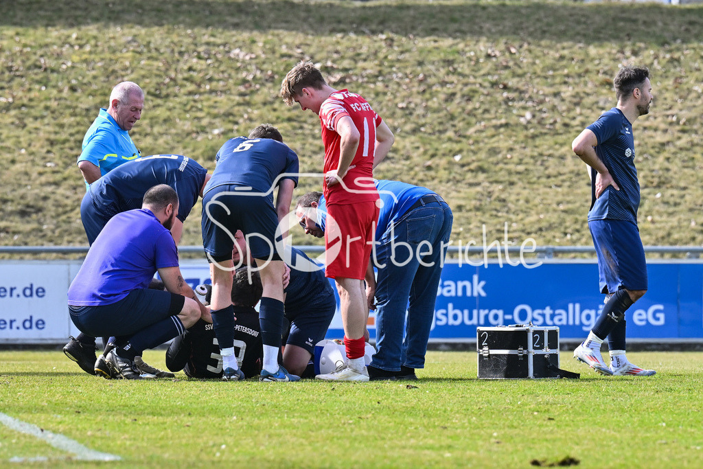 FC Affing II - SSV Almoos-Petersdorf II | Zusammenprall Alsmoos 33 und Affing 11