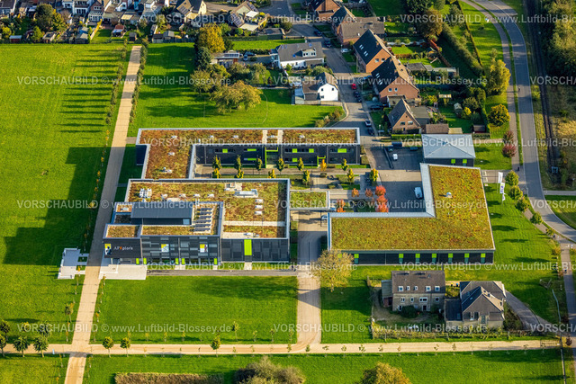 Xanten241014053 | Luftbild, APX Verwaltung im LVR-Archäologischer Park Xanten, Niederbruch, Xanten, Niederrhein, Nordrhein-Westfalen, Deutschland