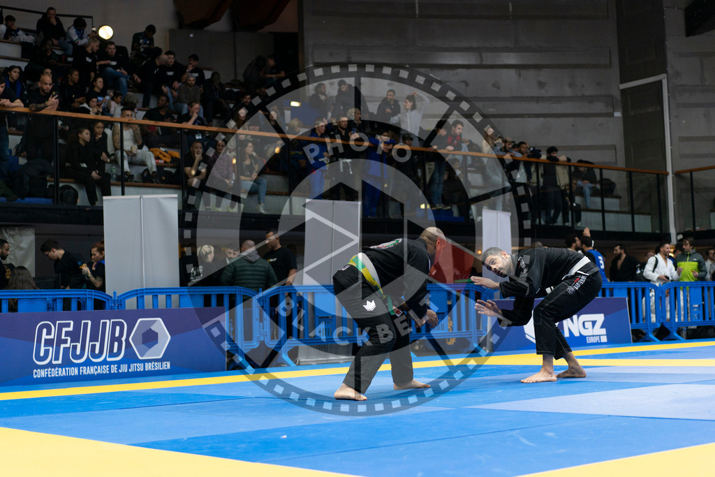 20240119PBB2641 | Fighters compete during the IBJJF European Championship in Paris, France, on January 19, 2024.