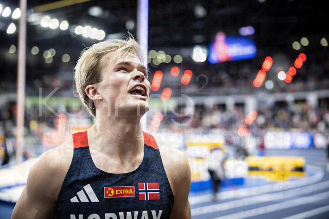 World Athletics Indoor Championships Kujawy Pomorze 26, 21.03.2026 | TORUN, POLAND - MARCH 21:  Sondre GUTTORMSEN (NOR) competes in the men's pole vault during the World Athletics Indoor Championships Kujawy Pomorze 26 on day 2 / session 2 at Kujawsko-Pomorska Arena Torun on March 21, 2026 in Torun, Poland. 