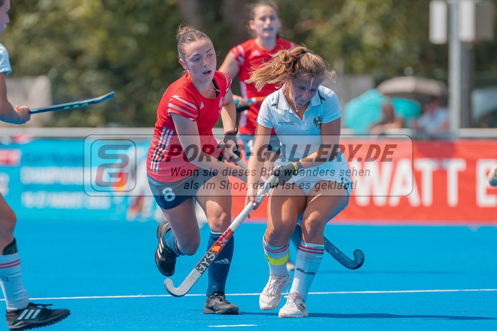 HK_20230711_101007 | Euro Hockey WU18 Austria - England Championship Girls &amp; Boys am 11.7.2023 CHTC , Krefeld ,