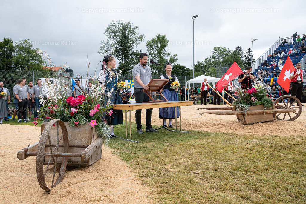 Schwingen -  Appenzeller Kantonal Schwingfest 2024 | Hundwil, 7.7.24, Schwingen - Appenzeller Kantonal Schwingfest.