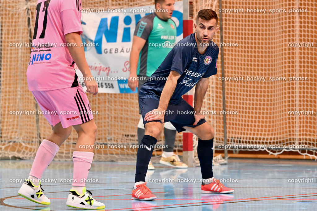 Carinthia Flamengo Futsal Club vs. LPSV-K | #10 Samir Nuhanovic LPSV-K, Carinthia Flamengo Futsal Club vs. LPSV-K, Carinthia Flamengo Futsal Club vs. LPSV-K am 03.11.2024 in Klagenfurt (Ballspielhalle Viktring), Austria, (Photo by Bernd Stefan)