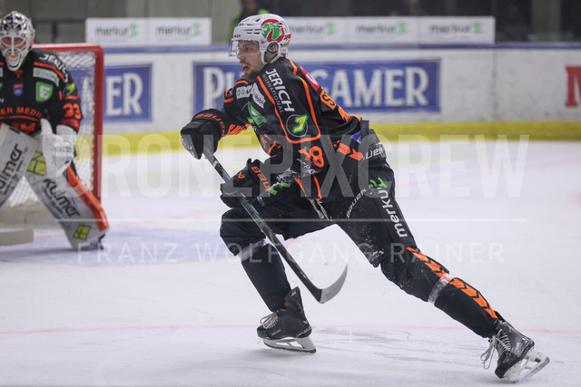 Moser Medical Graz 99ers vs EC iDM Wärmepumpen VSV – Ice Hockey    | Graz, Austria, 27.FEB.26 - ICE HOCKEY - ICE Hockey League, Graz 99ers vs Villacher SV. The image shows Paul Stapelfeldt (99ers).     