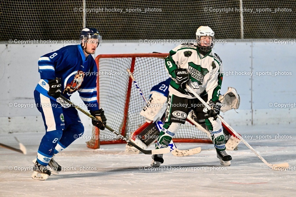 EC Ice Tigers Paternion vs. DSG Ledenitzen Faakersee 14.1.2024 | #8 Ortner Sandro, #9 Frieser Alexander