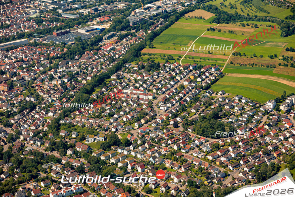 Das Luftbild zeigt :  Eislingen - Die Luftaufnahme wurde 2024 vom UL-Flugzeug aus erstellt ( keine Drohne ) - Hochauflösende Luftaufnahme - Für grossformatige Ausdrucke geeignet. Die Geschenkidee !Mit Lizenz und Bildrechte bestellbar