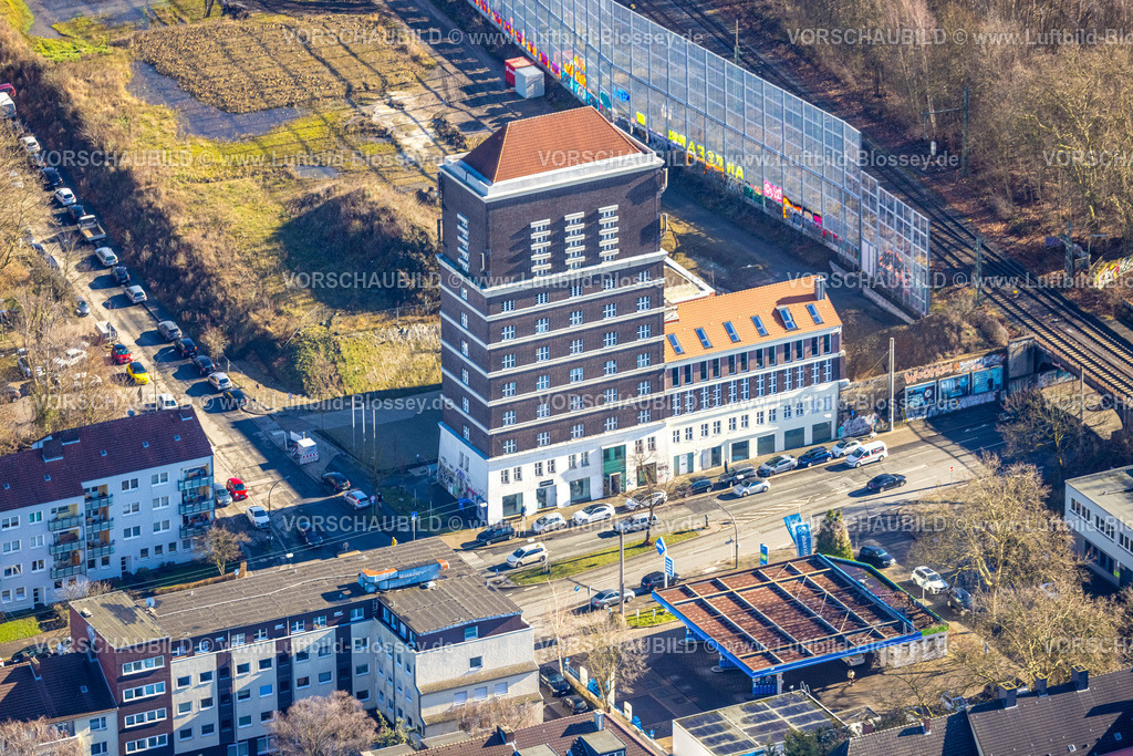 Dortmund260200054 | Luftbild, Wasserturm des Dortmunder Südbahnhofs des ehemaligen Bahnbetriebswerks Dortmund Süd, City, Dortmund, Ruhrgebiet, Nordrhein-Westfalen, Deutschland