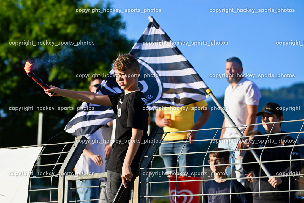 SV Spittal vs. SAK | Bengalen, SV Spittal Fans, SV Spittal vs. SAK, SV Spittal vs. SAK am 24.05.2024 in Spittal an der Drau (Goldeck Stadion), Austria, (Photo by Bernd Stefan)