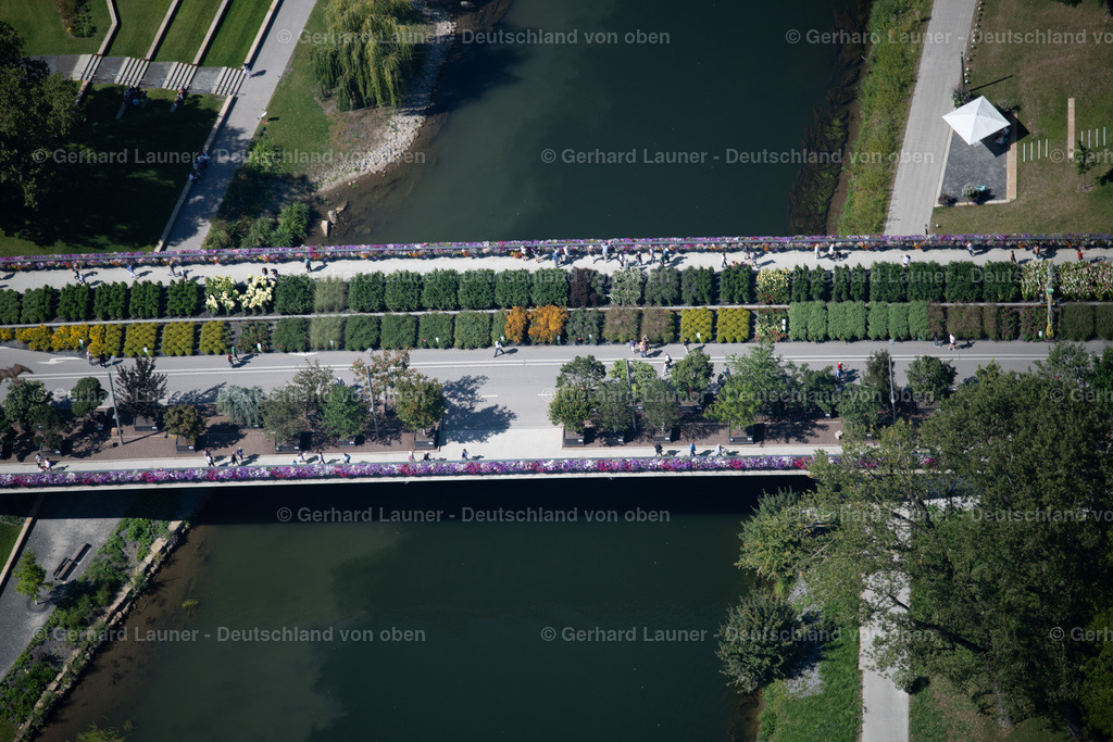 3902566 | Brücke im Bundesgartenschaugelände  Heilbronn 2019 im Bundesland Baden-Württemberg