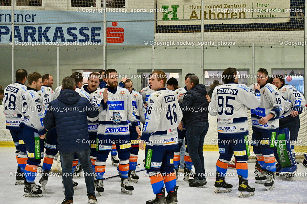 ESC Sparkasse Steindorf Meister 2025/26 | Jubel ESC Steindorf Mannschaft, ESC Sparkasse Steindorf Meister 2025/26, ESC Sparkasse Steindorf Meister 2025/26 am 08.03.2026 in Althofen (Stadthalle Althofen), Austria, (Photo by Bernd Stefan)