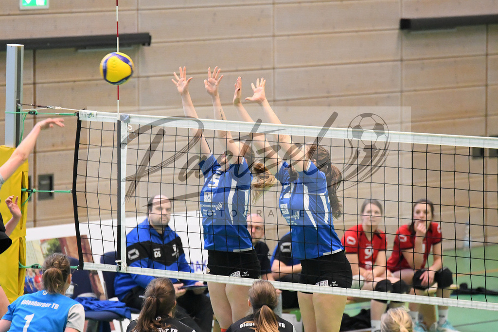 20200202_VCOOTB_0098 | Volleyball, Frauen:   waehrend des Spiels der Regionalliga NordWest zwischen VC Osnabrueck und Oldenburger TB in der Schlosswall-Halle am 02.02.2020 in Osnabrueck, Deutschland. - Realisiert mit Pictrs.com