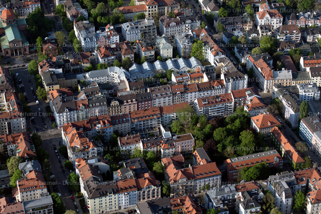 4025508 | Wohnhäuser an der Hohenzollern-Strasse, München