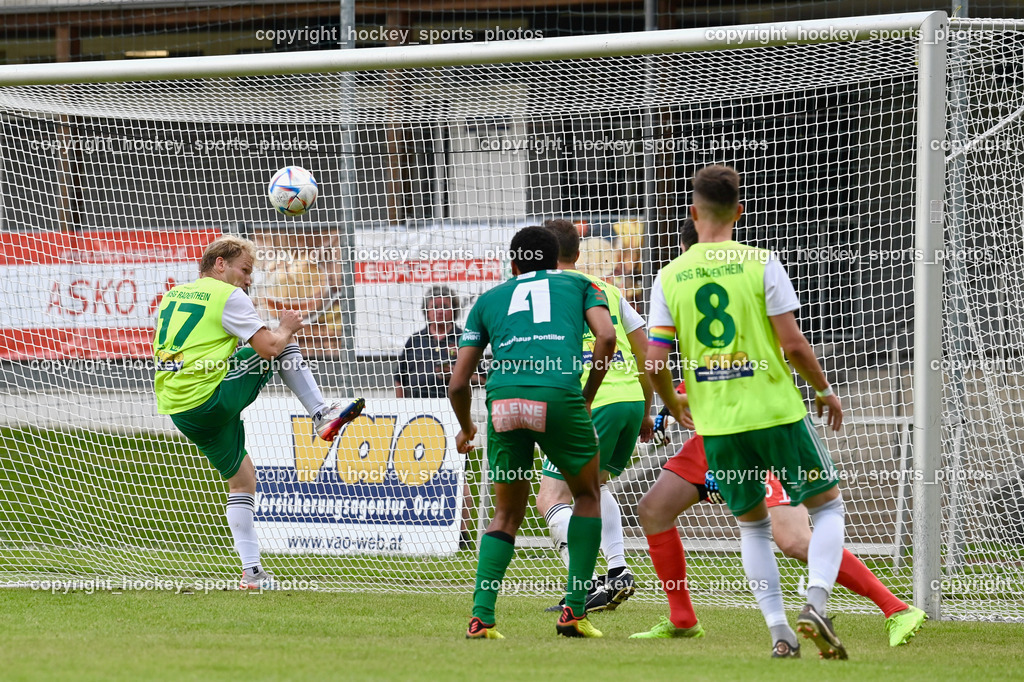 WSG Radenthein vs. SV Rapid Lienz 9.6.2023 | #17 Manuel Josef Ambrosch, #4 Aziz Olayemi Ayodeji