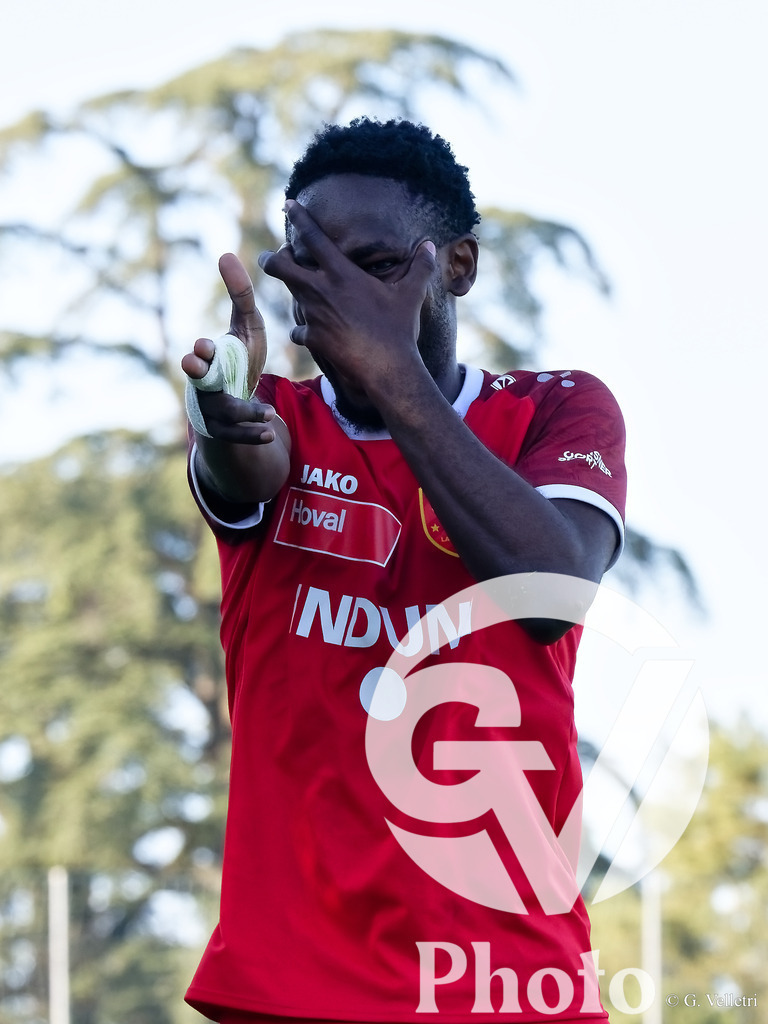 Lancy FC  v Servette FC M-21  - 1ere ligue Classic  | Geneva, Switzerland - April 25 : during the 1ere ligue Classic  match between Lancy FC  and Servette FC M-21  at Stade de Marignac on April 25 , 2026 in Geneva, Switzerland.
