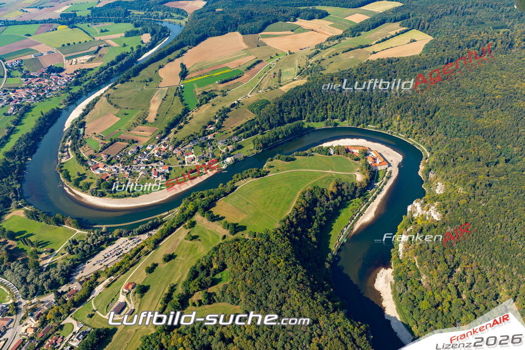 Aktuelles Luftbild von kloster-weltenburg  - Die Luftaufnahme wurde 2020 mittels UL-Flugzeug erstellt ( keine Drohne ) - hochauflösende Kamera-Systeme von  Canon -Beste Qualität - Für grossformatige Ausdrucke geeignet. Die Geschenkidee !