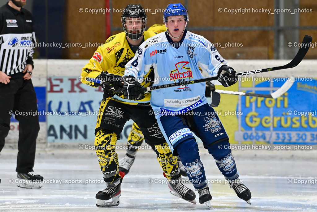 EC Spittal Hornets vs. ESC Steindorf 7.12.2022 | #6 Ropatsch Patrick, #9 Essmann Kevin