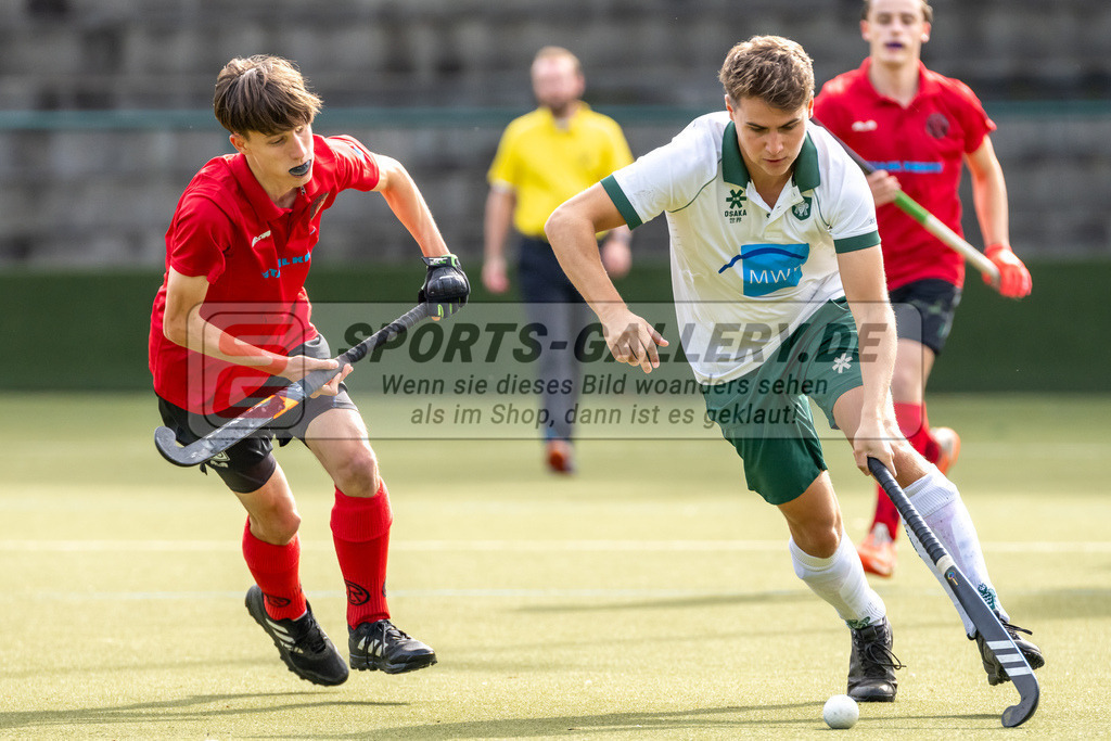 HK_20240929_106970 | 1. Regionalliga West Herren Uhlenhorst Mülheim - Club Raffelberg am 29.9.2024 Uhlenhorst Mülheim, Mülhein a.d. Ruhr ,