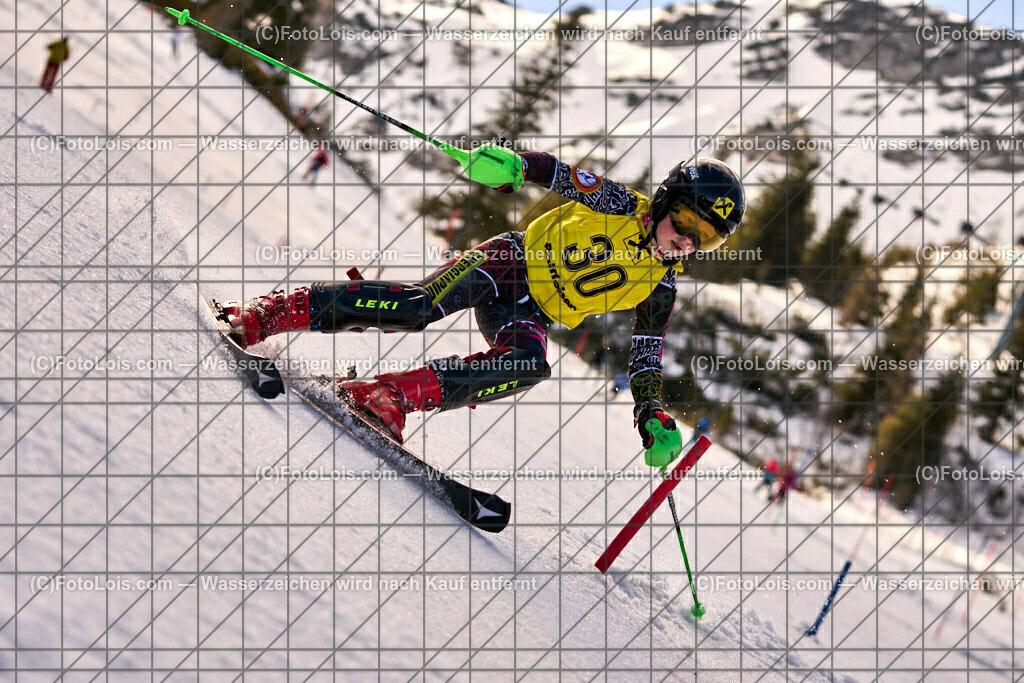 ALP8694_NOe-Kinder-LM_SL-II_Hochkar_Bachner Jakob | (C)FotoLois.com, Alois Spandl. NÖ Kinder-Landesmeisterschaft, SLALOM im Draxlerloch am Hochkar, zweiter Lauf, So 18. Februar 2024.