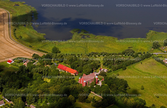 Ruegen12083124SchlossSpyker | Luftbild, Schlosshotel, Schloss Spyker, Schwedenschloss,  Glowe, Insel Rügen, Mecklenburg-Vorpommern, Deutschland, Europa