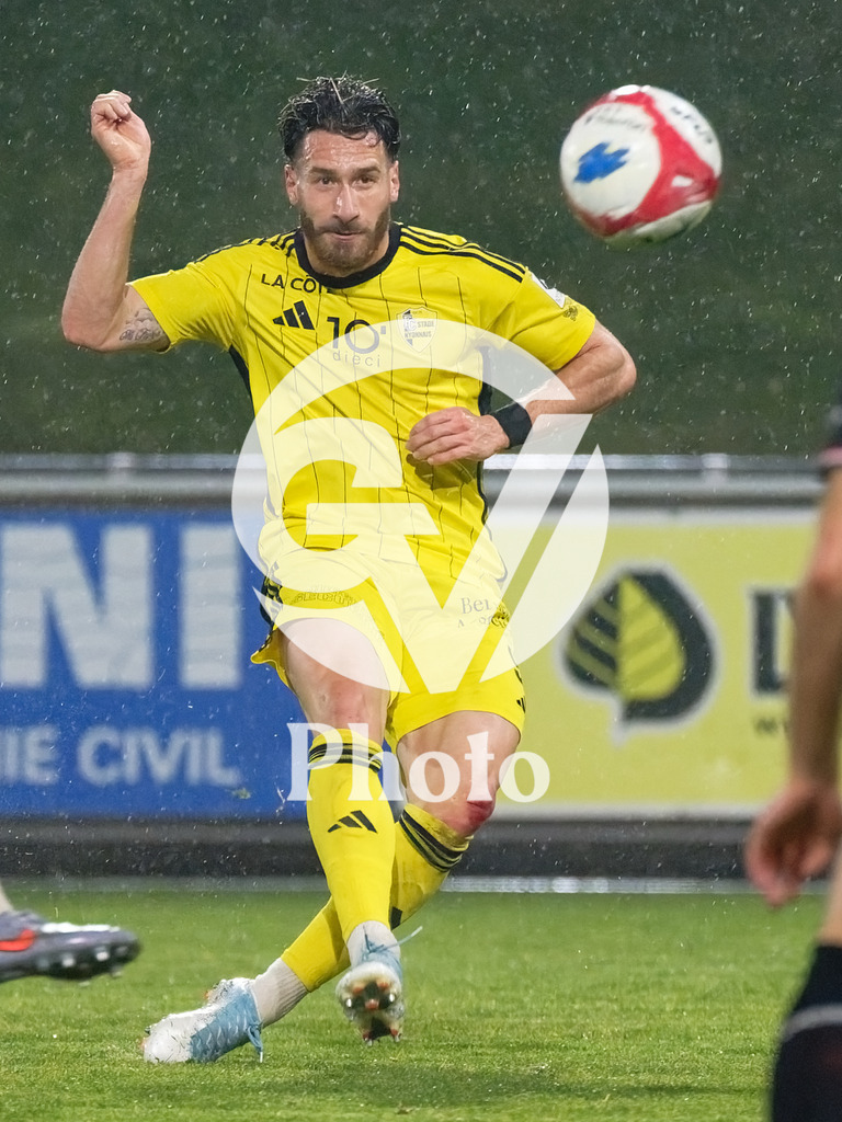 dieci Challenge League - FC Stade Nyonnais v Neuchatel Xamax FCS |  during the dieci Challenge League match between FC Stade Nyonnais and Neuchatel Xamax FCS at Centre sportif de Colovray in Nyon, Switzerland