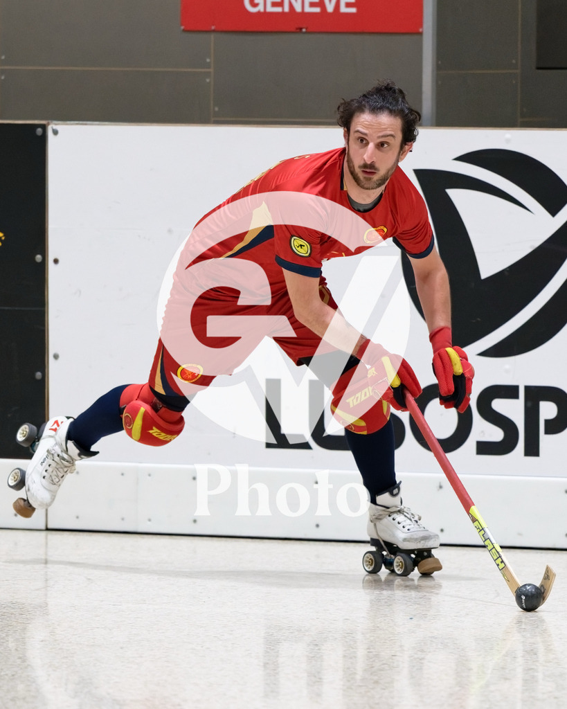LNA - Geneve RHC v RC Biasca |  during the LNA match between Geneve RHC and RC Biasca at Centre Sportif Queue D'Arve in Geneve, Switzerland