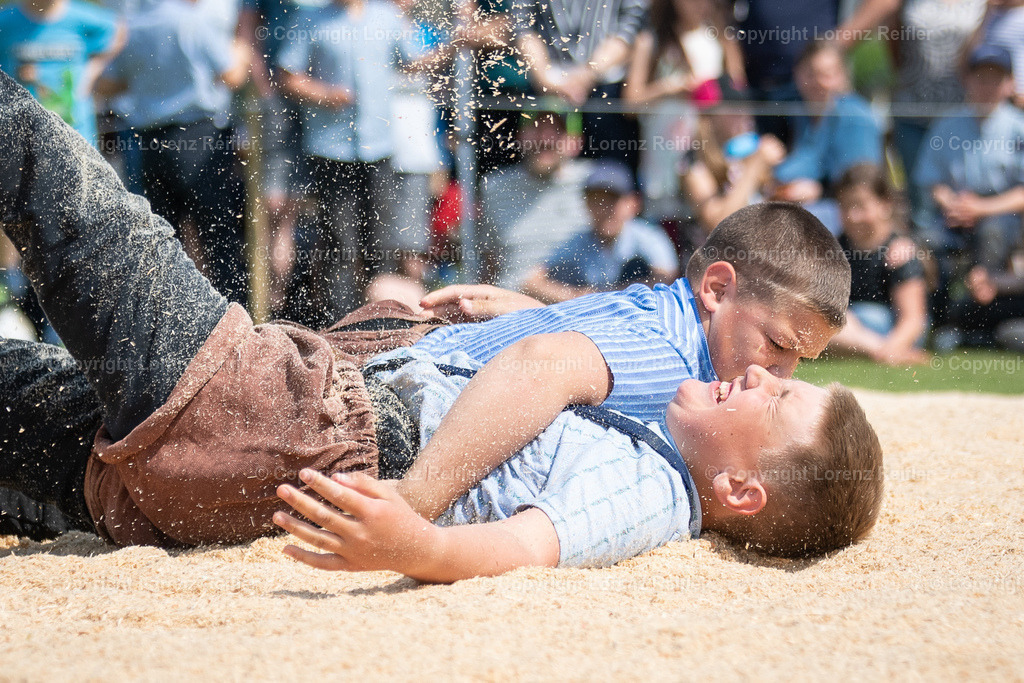 Schwingen -  Herisauer Buebeschwinget 2023 | Herisau Ebnet, 27.5.23, Schwingen - Herisauer Buebeschwinget.